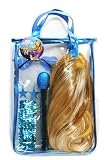 Hannah Montana Tote Bag with Wig and Assorted Accessories, Turquoise