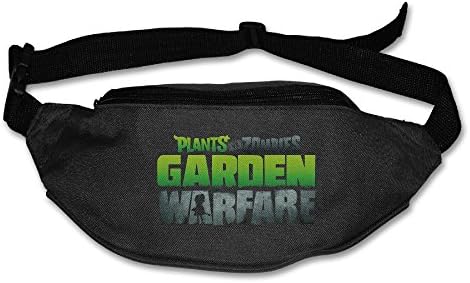 Outdoor Plants Vs.Zombie Garden Warfare Logo Waist Pack Pouch Men One Shouler Bag Buckle Adjustable