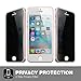 Patchworks ITG Privacy for Apple iPhone SE 5s 5c 5 - Raw Glass from Japan, Finished in Korea, Anti-Spy Privacy Filter from 3M, Impossible Tempered Glass Screen Protector
