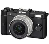 PENTAX Q - schwarz + Objektiv 8,5 mm f / 1.9 + 2 JAHRE GARANTIE PENTAX Q - schwarz + Objektiv 8,5 mm f / 1.9 + 2 JAHRE GARANTIE