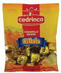 Cedrinca Miele Honey Candies, 5.25-Ounce Bags (Pack of 6)