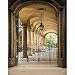 Kenneth Gregg (Courtyard Colonnade) Art Poster Print - 11x14