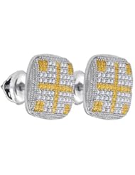 0.27CTW-DIA MICRO-PAVE EARRING