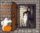 Review Expressly Yours!  / Trick or Treat Halloween Picture Frame Gift.