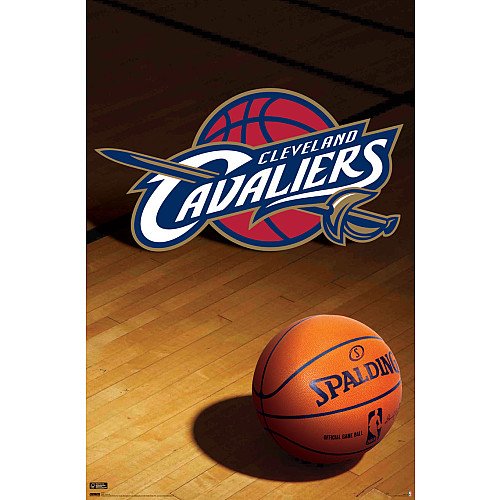 Trends Cleveland Cavaliers Logo Poster 22 X 34