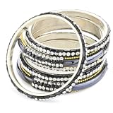 Chamak by priya kakkar Bangle Set With Crystal