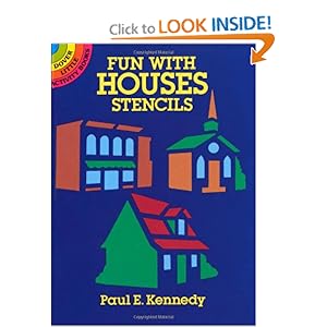 Stencils Of Houses