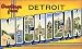 GREETINGS FROM DETROIT MICHIGAN USA 10