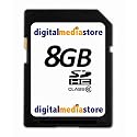 digitalmediastore 8Gb SDHC Class 6 with Lifetime Warranty for Samsung SMX-F30, SMX-F33, SMX-F34, SMX-F40, SMX-F43, SMX-F44, SMX-F70, SMX-F400, SMX-F401, SMX-F700, SMX-K40, SMX-K44, SMX-K45, SMX-K400, SMX-K442