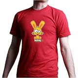 KIDS / BUNNY T-Shirt - 100% Fine Jersey Combed Cotton MENS / UNISEX T-Shirt - Sweat Shop Free