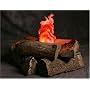 Indoor Campfire an Artificial Flame Fake Fire for VBS