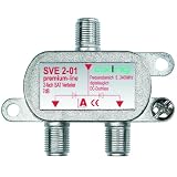 Axing SVE 2-01 2-Fach SAT-Verteiler (5-2400 MHz)von "Axing"