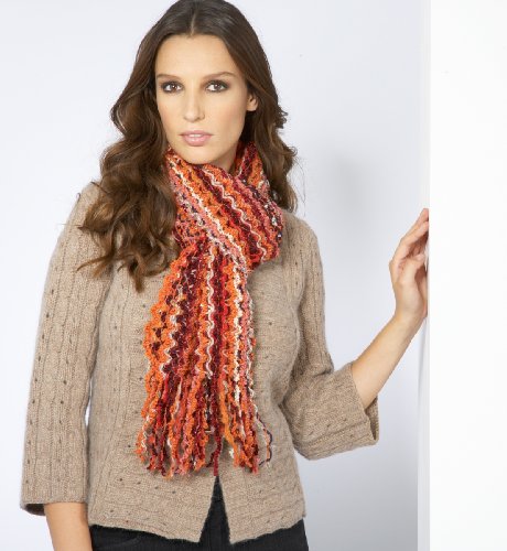 Per Una Dotty Stripe Scarf