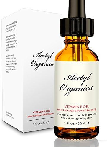PREMIUM 100% NATURAL Vitamin E Oil for Face ★ Recommended 10,000 IU ★ Best Vit E Oil for Skin ★ Our Pure Vitamin E Cream Is Formulated for Vibrant &amp; Glowing Skin ★ RISK FREE Offer!