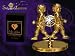 Swarovski® Components - CRYSTAL TEMPTATIONS - STERNZEICHEN COLLECTION - Zwillinge (21. Mai - 21. Juni) in Gold mit 1 klaren Stein - Swarovski Kristalle - 24 Karat Gold-plattiert - anlaufgeschützt - Abmessung: H ca. 7,5 cm - Das ideale Geschenk zur Geburt, Taufe, Kommunion, Konfirmation, Geburtstag, Namenstag, Valentinstag, Hochzeitstag, Ostern, Weihnachten - Für Kinder, Freundin, Frau, Mutter - Als Mitbringsel, Aufmerksamkeit, Überraschung, Dankeschön, Gruss - Ein Geschenk, das immer gut ankommt!!!