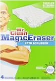 Mr. Clean Magic Eraser Bath Scrubber, 4-Count (Pack of 2)
