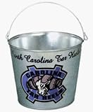 North Carolina Tar Heels 5 Quart Metal Pail