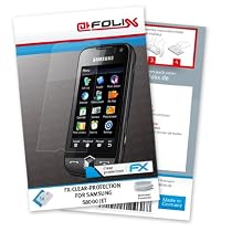 FoliX FX-Clear Displayschutzfolie für Samsung S8000 Jet