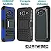 COVRWARE® Samsung Galaxy Core Prime / Prevail LTE - 3 in 1 Bundle [Terrapin Series] Dual Layer Armor Protective Case [ Kickstand ] [ Screen Protector ] [ Stylus Pen ] - Blue (GW-G360-T02)
