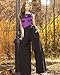 Wide Leg Pants - High-waist wide-leg pant (misses 18 BLACK)