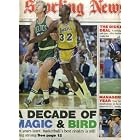Sporting News November 7 1988 Larry Bird and Magic Johnson Cover, Eric... by Sporting News