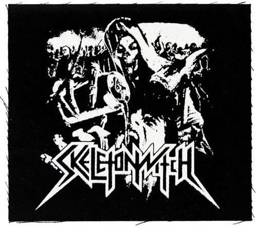Skeletonwitch Pour Cloth Patch Black