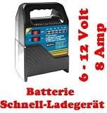 Produkt-Bild: KFZ Batterieladeger&auml;t Batterielader Ladeger&auml;t 6V-12V 8A