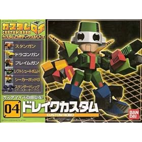CUSTOM ROBO 04 ROBOT MODEL KIT BANDAI