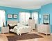Cassidy "Washed Teak" Bedroom Furniture Set 1 - Powell Furniture - 504-BSET-1