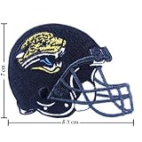 3pcs Jacksonville Jaguars Helmet Logo Embroidered Iron on Patches Kid Biker Band Appliques for Jeans Pants Apparel Great Gift for Dad Mom Man Women Free Shipping From Thailand - High Quality Embroidery Cloth & 100% Customer Satisfaction Guarantee