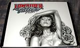 Lowrider Tattoo Flash (Chicano Gangster Cholo Deluxe Hardcover Book from Italy)