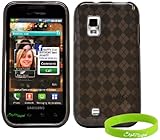 CrazyOnDigital Black TPU Skin Soft Gel Case For Samsung Fascinate i500