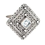 Blue Topaz Ring set in .925 Sterling Silver Size 7