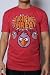 Angry Birds - Triple Threat Mens T-Shirt in Heather Red