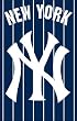 Afnyy Yankees 44X28 Applique Banner