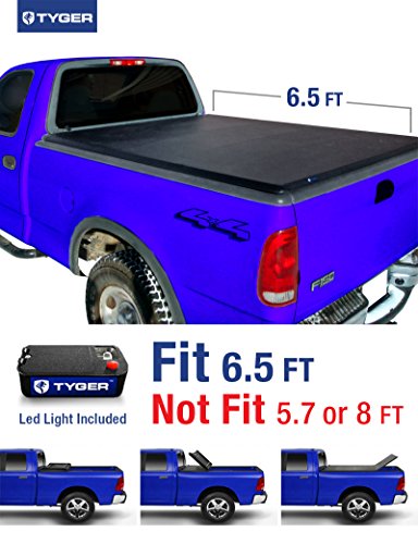 Cheap Amazing Sale Tyger Tri Fold Pickup Tonneau Cover Fits 97 03 Ford F 150 Not Flareside 04 F 150 Heritage 6 5 Feet 78 Inch Trifold Truck Cargo Bed Tonno Cover Not For Stepside Mecheap Days