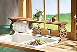 Country Western Over The Sink Wooden Shelf by Winston Brands