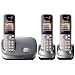 Panasonic KX-TG6513EM DECT Trio Digital Cordless Phone Set - Silver