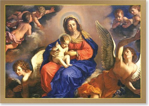 Madonna With Child and Angels Holiday Boxed Cards (Christmas Cards, Holiday Cards, Greeting Cards) (Deluxe Holiday Card Series)