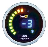 Produkt-Bild: Raid HP 660511 Zusatzinstrument Aussenthermometer Serie Night Flight Digital Blue