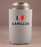 Custom Beverage Can / Bottle Cover (Coolie) with I Love Camillus