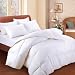 51z0DuFwqrL. SL75  Natural Comfort Classic Heavy Fill White Goose Down Alternative Duvet Insert Comforter, Queen
