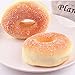 Pack of 2 Fireboomoon 3.9'' Jumbo Squishy Bagels Bread