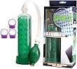 A PENIS PUMP Vibrating Silicone Stamina Builder Double Power Erection Aid Kit