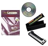 Lee Oskar Major Diatonic Harmonica, Key of C, with Bonus First Lessons Book & CD