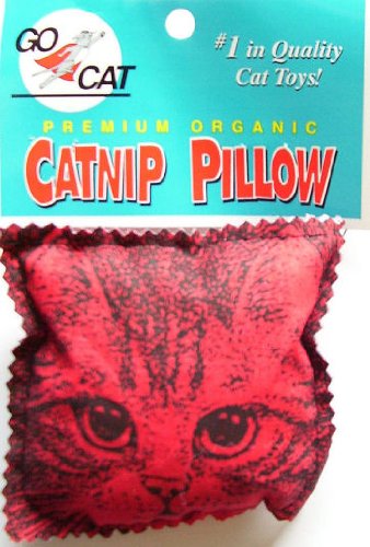 Organic Catnip Pillow Toy / Packaged, by the maker of Da Bird