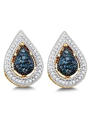 0.40 cttw. Diamond Fashion Earrings 10K Yellow Gold
