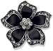 Jodie Rose - 11904 - Broche Femme - Métal - Cristal