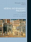 Philosophic Classics, Volume II: Medieval and Renaissance Philosophy (5th Edition)