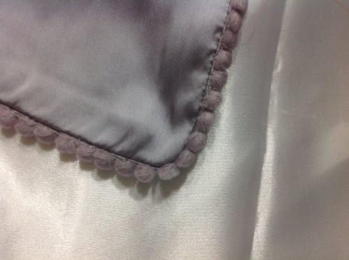 100% Pure Charmeuse Silk Hair & Facial Beauty Pillowcase Single Pc Gray Queen